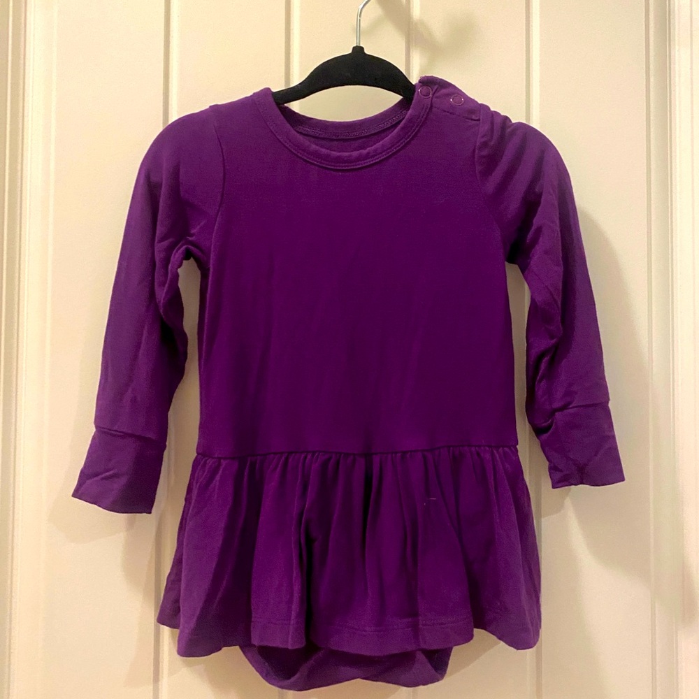 Gigi and Max bamboo bodysuit dress 12m